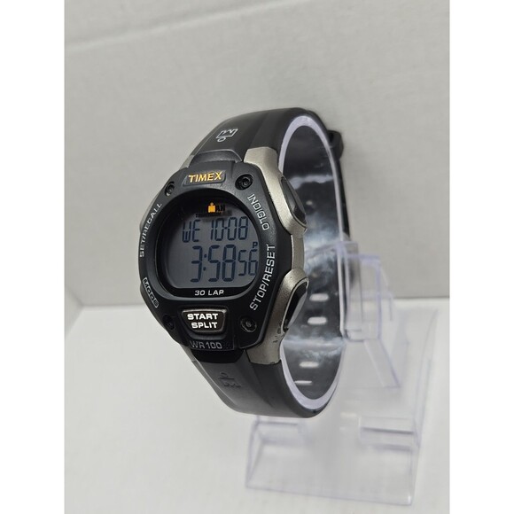 Timex Ironman Classic 30 Lap Watch 40mm Indiglo WR100M New Battery Quartz Mens - Picture 2 of 13